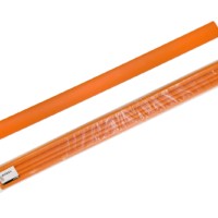 Трубка термоусаживаемая со средней толщиной стенок, не распространяющая горение, безгалогенная, длиной 1,0 м ТТсНГ-HF-55/16 TDM