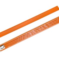 Трубка термоусаживаемая со средней толщиной стенок, не распространяющая горение, безгалогенная, длиной 1,0 м ТТсНГ-HF-75/22 TDM