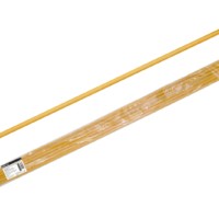 Трубка термоусаживаемая не поддерживающая горение, с клеевым слоем, желтая, длиной 1,0 м ТТкНГ(3:1)-1,6/0,5-Ж TDM