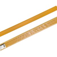 Трубка термоусаживаемая не поддерживающая горение, с клеевым слоем, желтая, длиной 1,0 м ТТкНГ(3:1)-9,5/3,0-Ж TDM