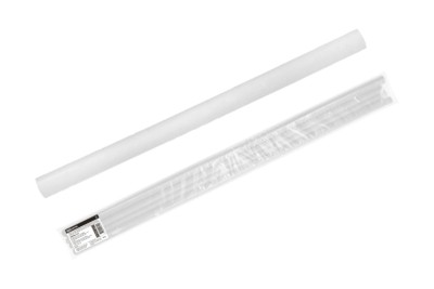 Трубка термоусаживаемая не поддерживающая горение, с клеевым слоем, белая, длиной 1,0 м ТТкНГ(3:1)-30/10-Б TDM