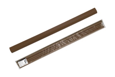 Трубка термоусаживаемая не поддерживающая горения, с клеевым слоем, коричневая, длиной 1,0 м ТТкНГ(3:1)-9,5/3,0-Крч TDM