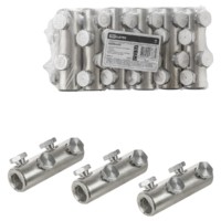 Соединитель (гильза) кабельный, болтовой, луженый 4СБЛ-70/120-10кВ TDM