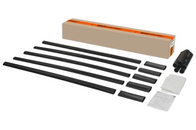 Муфта кабельная термоусаживаемая концевая, внутренней и наружной установки 70-120 кв.мм, 1кВ, ПВХ/СПЭ без брони, без наконечников 5ПКВНтп1-70/120-БН TDM