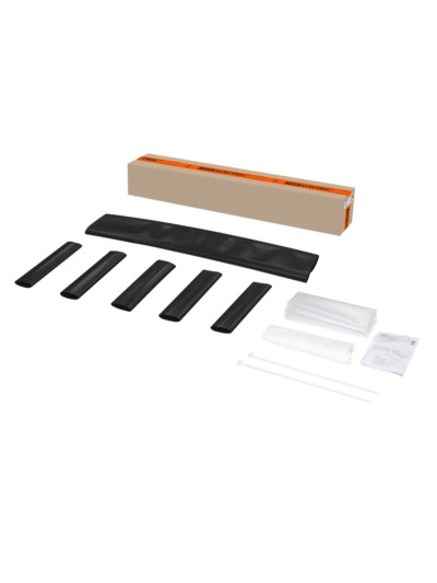 Муфта кабельная термоусаживаемая соединительная 70-120 кв.мм 1кВ ПВХ/СПЭ без брони без гильз 5ПСт1-70/120-БГ TDM