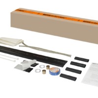 Муфта кабельная термоусаживаемая соединительная 10-25 кв.мм 1кВ ПВХ/СПЭ с броней без гильз 4ПСтБ1-10/25-БГ TDM