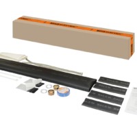 Муфта кабельная термоусаживаемая соединительная 70-120 кв.мм 1кВ ПВХ/СПЭ с броней без гильз 4ПСтБ1-70/120-БГ TDM