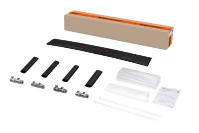 Муфта кабельная термоусаживаемая соединительная 25-50 кв.мм 1кВ ПВХ/СПЭ без брони с соединителями 4ПСт1-25/50-Б TDM