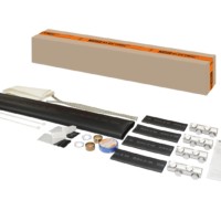 Муфта кабельная термоусаживаемая соединительная 70-120 кв.мм 1кВ ПВХ/СПЭ с броней с соединителями 4ПСтБ1-70/120-Б TDM