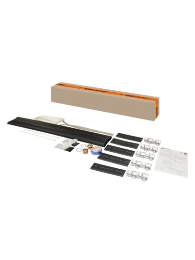 Муфта кабельная термоусаживаемая соединительная 70-120 кв.мм 1кВ ПВХ/СПЭ с броней с соединителями 5ПСтБ1-70/120-Б TDM