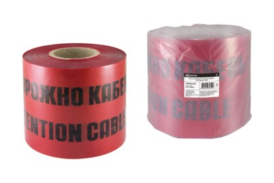 Лента сигнальная “Осторожно кабель” ЛСК-900х100 TDM