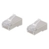 Разъем RJ-45 FTP для кабеля кат. 5Е 8P8C 2шт/уп TDM