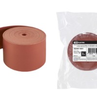 Лента термоусаживаемая изолирующая с клеевым слоем красная ЛТИк-10-50х5000-К TDM