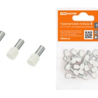 Наконечник кабельный НШви Е10-12 10мм2 20шт/уп TDM
