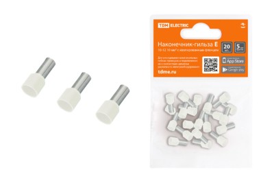 Наконечник кабельный НШви Е10-12 10мм2 20шт/уп TDM