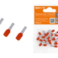 Наконечник кабельный НШви Е1508 1,5мм2 20шт/уп TDM