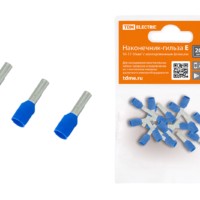 Наконечник кабельный НШви Е2508 2,5мм2 20шт/уп TDM