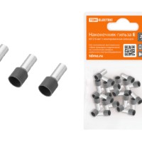Наконечник кабельный НШви Е6012 6мм2 20шт/уп TDM
