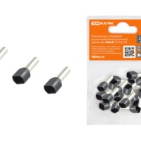 Наконечник кабельный НШвИ двойной 2 6,0х14 20шт/уп TDM