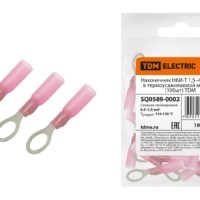 Наконечник кабельный НКи-Т 1,5–4 кольцо 100шт/уп TDM