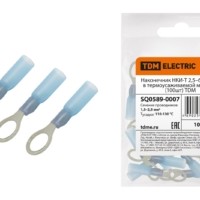 Наконечник кабельный НКи-Т 2,5–6 кольцо 100шт/уп TDM