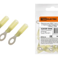 Наконечник кабельный НКи-Т 6,0–6 кольцо 100шт/уп TDM