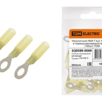 Наконечник кабельный НКи-Т 6,0–8 кольцо 100шт/уп TDM