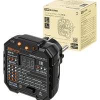 Тестер розеток и УЗО ТР-3 с индикацией напряжения TDM