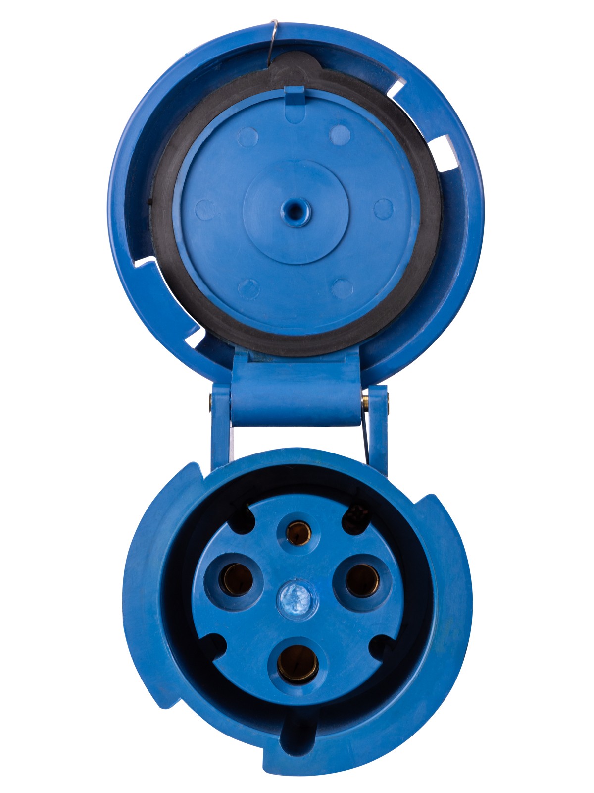 Розетка 233 переносная 2Р+РЕ 63А 220В IP54 TDM — изображение 4