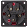 Вилка 625 скрытая 3Р+РЕ+N 32А 380В IP44 TDM