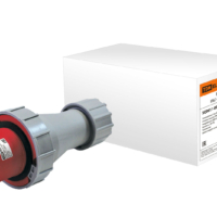 Вилка кабельная IP67 63А 3Р+РЕ 380В TDM