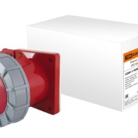 Розетка скрытой установки IP67 63А 3Р+РЕ 380В TDM