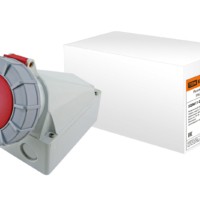Розетка наружной установки IP67 63А 3Р+РЕ 380В TDM