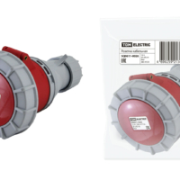 Розетка кабельная IP67 16А 3Р+РЕ+N 380В TDM