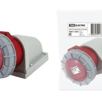 Розетка наружной установки IP67 16А 3Р+РЕ 380В TDM