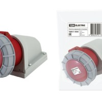 Розетка наружной установки IP67 16А 3Р+РЕ+N 380В TDM