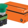 Кнопка грибовидная SB2-BС31 с возвратом, 1НО, d22 мм, зеленая, IP40 TDM