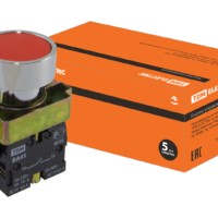 Кнопка SB2-BА41 с возвратом, 1НО, d22 мм, красная, IP40 TDM