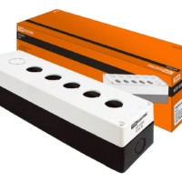 Корпус КП105(6) для кнопок, 5(6) мест, белый, IP54 TDM