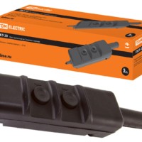 Пост кнопочный ПКТ-20 на 2 кнопки с ключом IP30 TDM