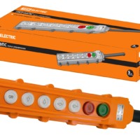 Пульт управления ПКТ-60ПС, кн Пуск с фикс, Стоп, вверх, вниз, влево, вправо, вперед, назад  IP54 TDM