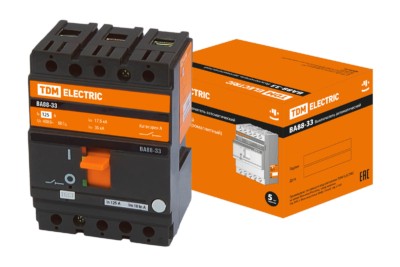 Выключатель ВА 3Р 125А 35кА TDM