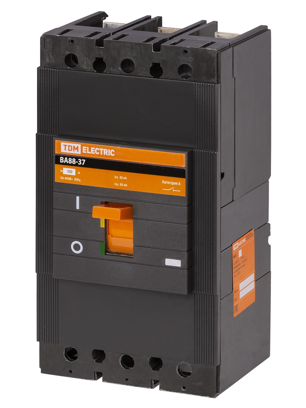Выключатель ВА 3Р 250А 35кА TDM — изображение 2