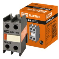 Приставка контактная ПКН-20 (доп. контакты 2з) TDM