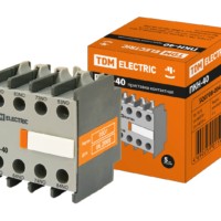 Приставка контактная ПКН-40 (доп. контакты 4з) TDM