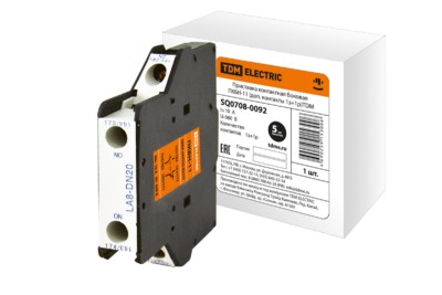 Приставка контактная боковая ПКБН-11 (доп. контакты 1з+1р)TDM