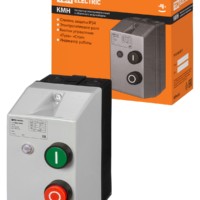 Контактор КМН10960 9А в оболочке с индикатором Ue=220В/АС3 IP54 TDM
