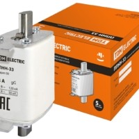 Плавкая вставка предохранителя ППНН-33, габарит 00, 63А TDM