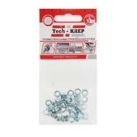 Гайка DIN934 шестигранная М5 оцинк. (уп.40шт) Tech-KREP 103024