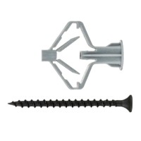 Дюбель для гипсокартона “бабочка” 10х50 с сам. 4х60 (уп.4шт) Tech- Krep 126703